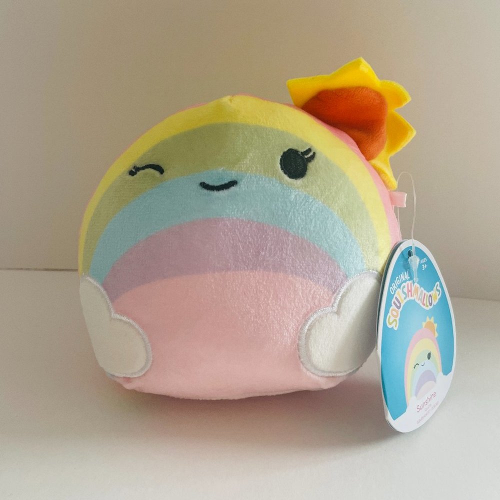 5 " Rainbow Sun Squishmallow